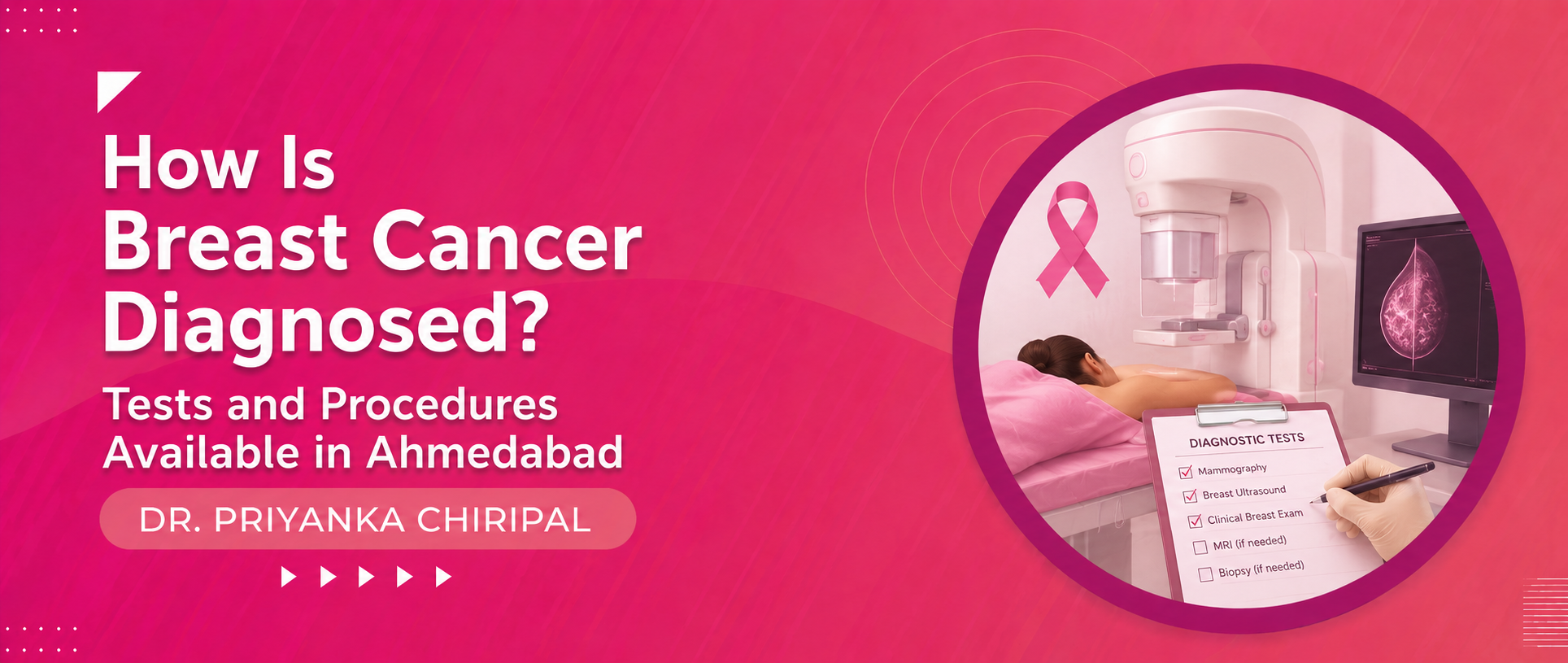 How Is Breast Cancer Diagnosed? Tests and Procedures Available in Ahmedabad
